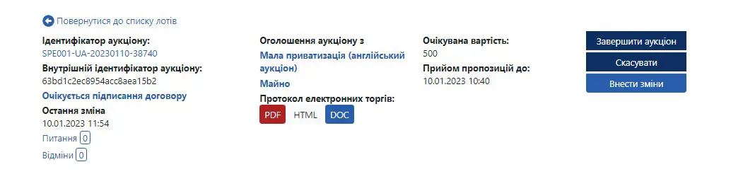 Кваліфікація переможця